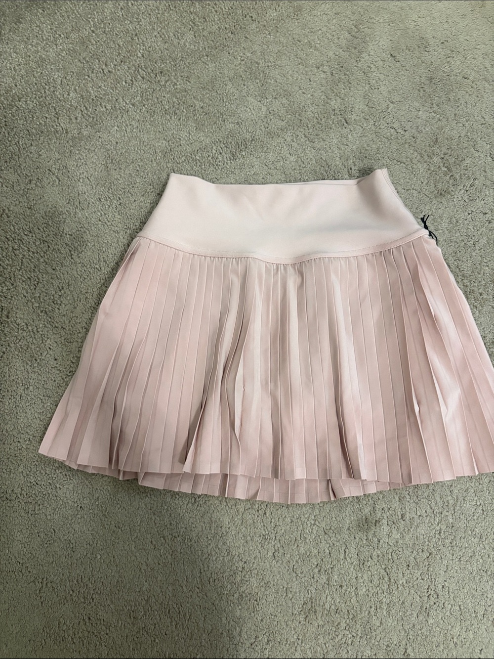 Grand slam tennis skirt ALO Yoga Pleated Skater Mini Skirt in Light Pink